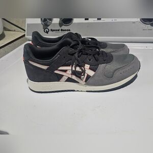 Like New ASICS Lyte Classic Men's Gray and Orange Sneakers